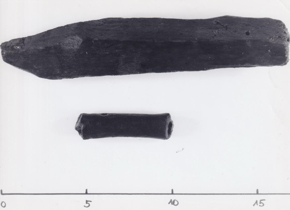 Foto von Pfahlfragmenten