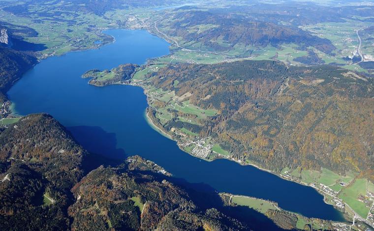 Luftbild Mondsee